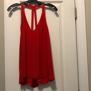 Red Haute Hippie Tank Top
